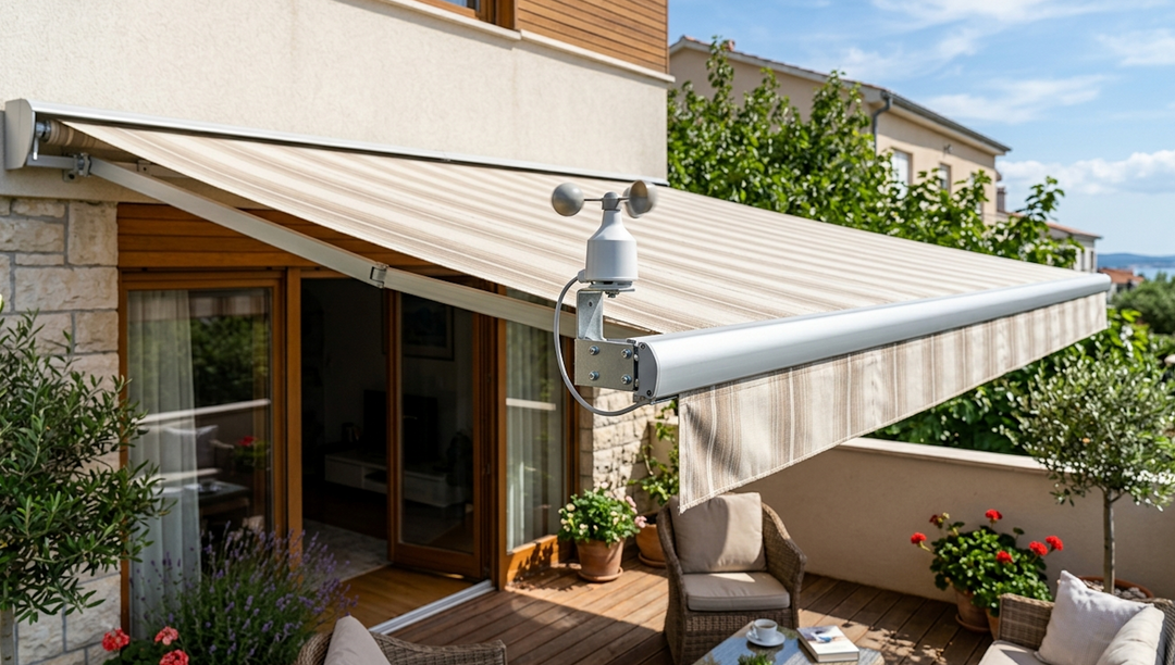 Motorised Awnings & Outdoor Blinds in Australia: Motors, Sensors and Smart Home Guide